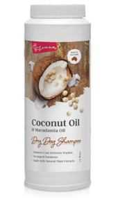 Dry Dog Shampoo - Coconut Oil & Macadamia Oil