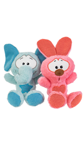 Soft Puppy Toys - Elephant or Rabbit