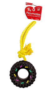 Tyre Dog Toy