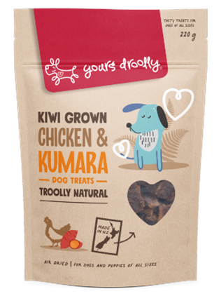 Natural Dog Treats - Kiwi Grown Chicken & Kumara