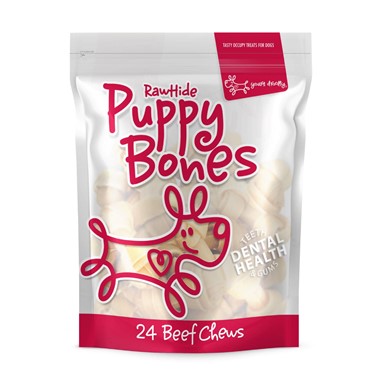 Rawhide Puppy Bones Pack