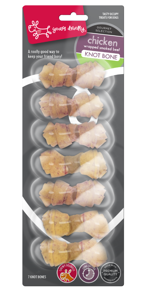 Chicken Wrapped Knotbones