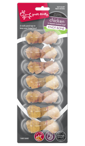 Chicken Wrapped Knotbones