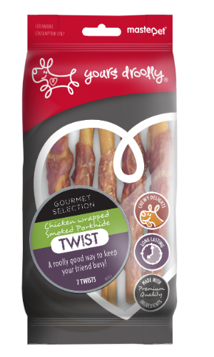 Chicken Wrapped Rawhide Twists