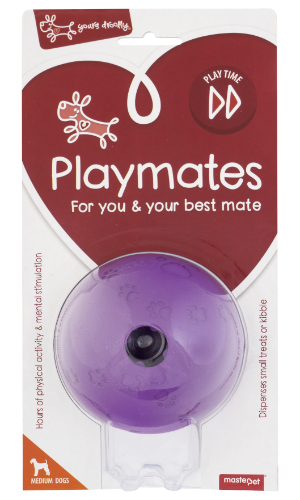 Dog Puzzle Toy - Purple Ball