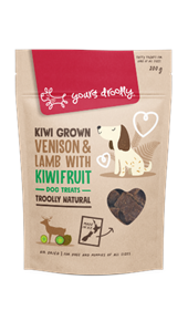 Natural Dog Treats - Kiwi Grown Venison & Lamb with Kiwifruit