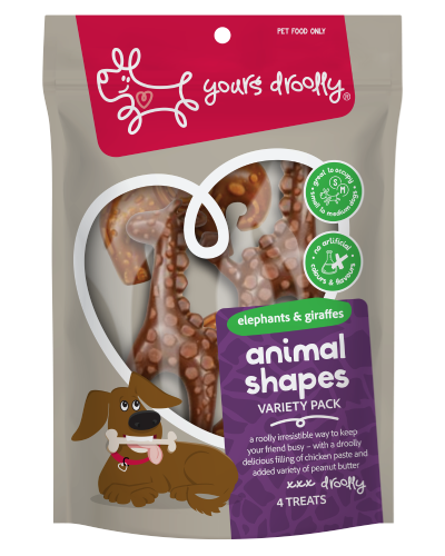 Animal Shapes Dog Treats - Variety Pack