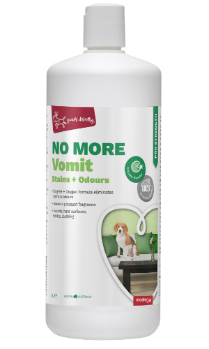 No More Vomit Stains and Odours