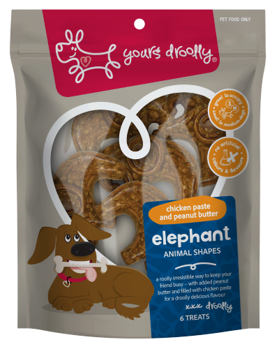 Animal Shapes Dog Treats - Elephants