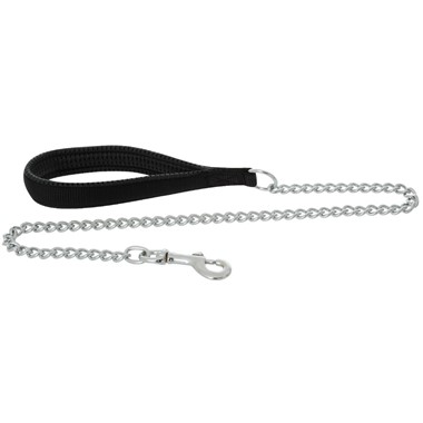 Padded Dog Lead with Chain