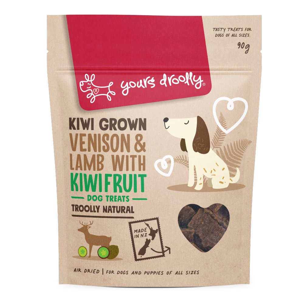 Natural Dog Treats - Venison & Lamb with Kiwifruit