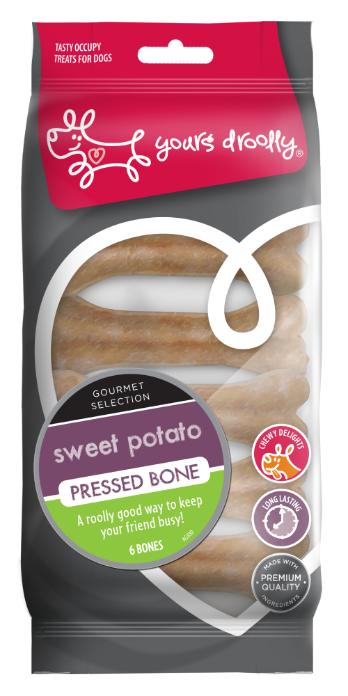 Sweet Potato Pressbone Dog Treat